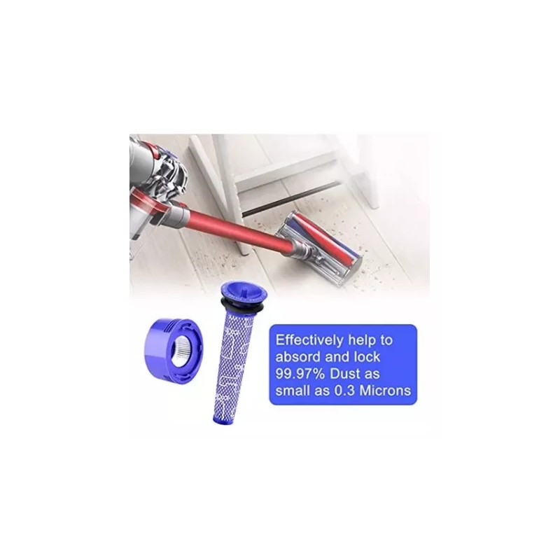 Meiso Paquete De 4 Filtros Para Dyson V7, V8 Animal