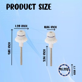 Xtlonbom 4pcs Pool Cleaner Drive Shaft Tune-up for MX6 MX8 MX6EL MX8EL Elite. Pool Cleaner Parts for Zodiac. Compatibility-Complete Drive Shaft and Engine Wheel Bearing Assembly for Pool Maintenance