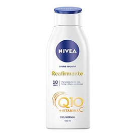 NIVEA Crema Corporal Humectante y Reafirmante Q10 (400 ml) - 48 Horas de Humectación Profunda con Vitamina C para una Piel Visiblemente Más Firme - Ideal para Piel Normal