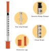 100 Pack 0.5ml 31Gx8mm Disposable Measuring & Dispensing Tools, Individually