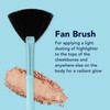 Carmindy Beauty - Dual Ended Highlighter Brush - 2 Pack