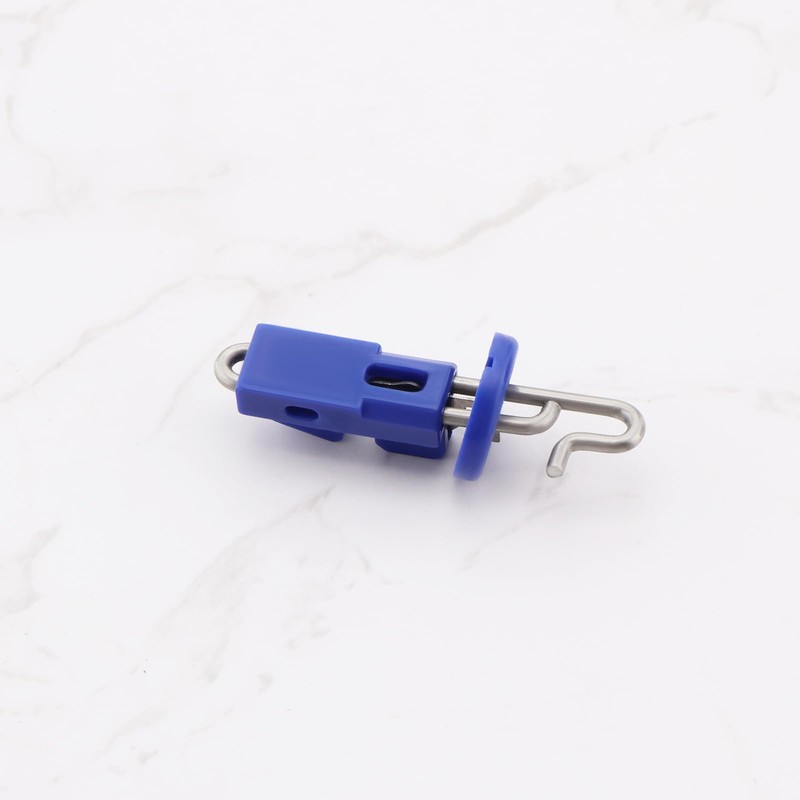 VGOL 20Pcs Stainless Steel Bait Release Clip Umbrella Style Sea