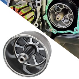 LEABON Generator Stator Flywheel Rotor Compatible with Yamaha FZ1 FZS1 2006-2015, FZ8 2011-2013, YZF R1 2004-2008 Magneto Generator Rotor Assy Flywheel Replace for 2SH-81450-00-00