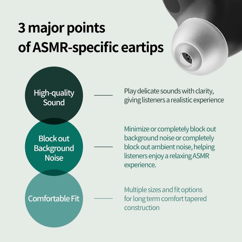 AZLA SednaEarfit MAX ASMR Standard 2 Pairs (L)