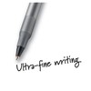 BIC Round Stic Xtra Precision Fine Black Ballpoint Pens, Medium