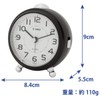 Casio TQ-149-5JF Alarm Clock Desk Clock Dark Brown Analog Small