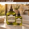 Difeel Aceite Ricino Natural Primera Onzas Crecimiento Cabello