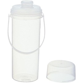Iwasaki Industries B-306 Natural Keeper, Cooler with Cup, 23.7 fl oz (700 ml), Barley Tea Bottle with Lid and Handle