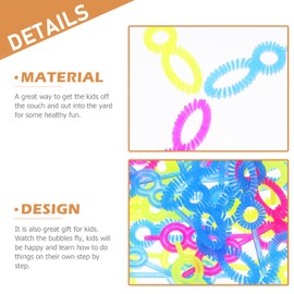 TOYMYTOY Bubble Wand Sticks, 100 Pieces, Bubble Machine Set, Bubble Making Machine, For Children, Toys, Parent-child Activities, Outdoor Activities, Outdoor Activities, Outdoor Activities, Gift,