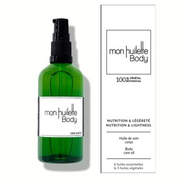 les huilettes Monyuil Body Organic & Vegan Body Oil, 3.4 fl oz (90 ml) Certified Organic