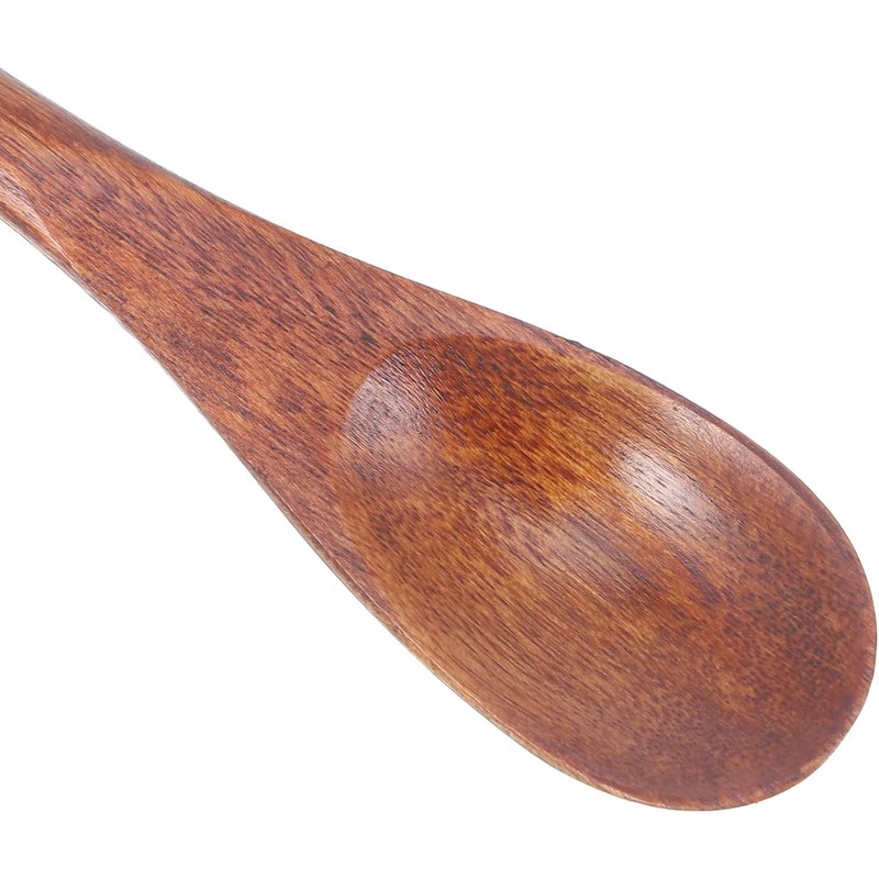 4 Pcs Long Wooden Honey Spoon, Wooden Coffee Spoon, WoodenTasting