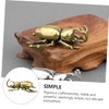 BIUDECO Craft Beetle Artistic Desktop Decor Safe Tasteless Material for