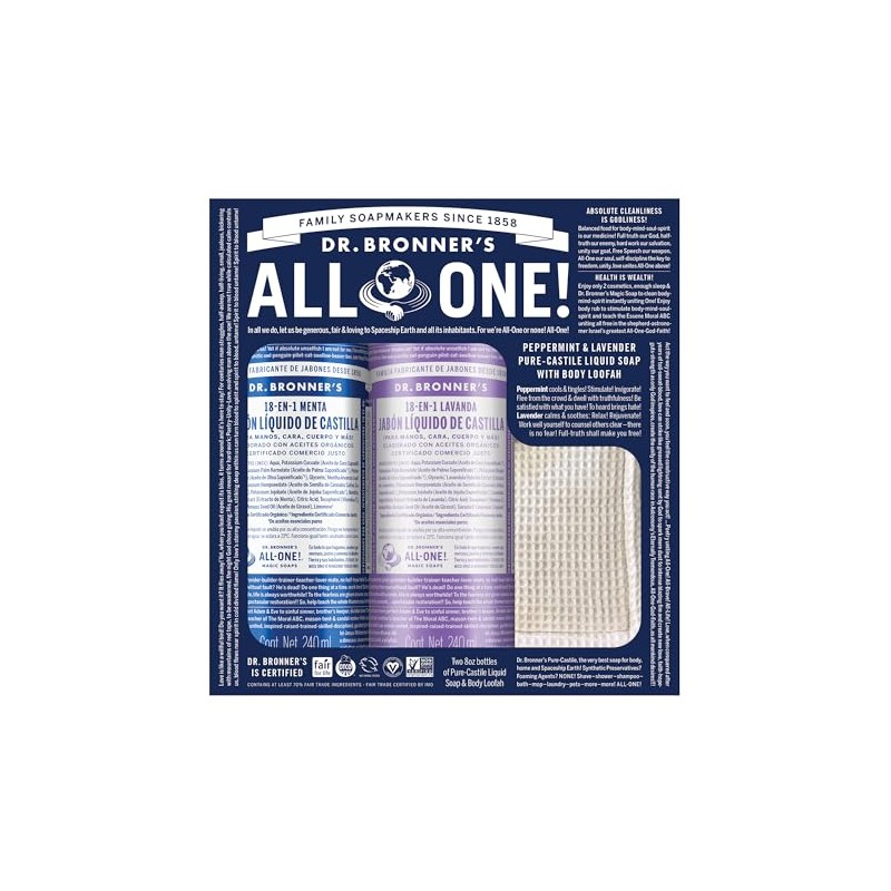 Dr. Bronner's | Set de regalo con 2 best sellers: