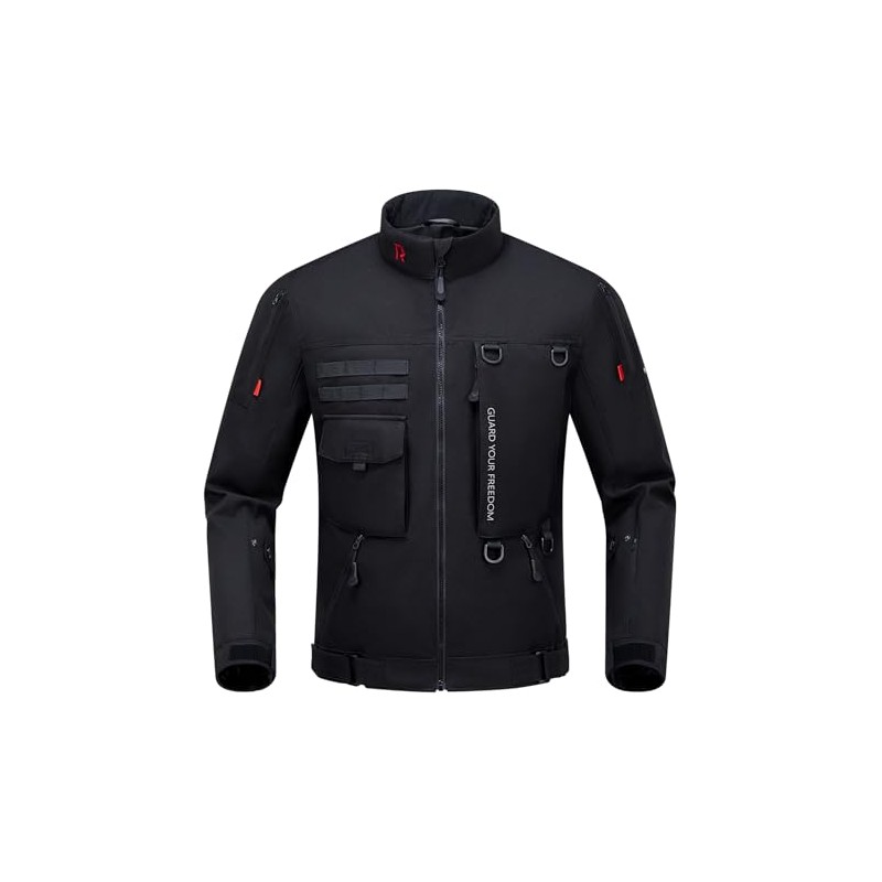 RIDEIRON CE Class A Men's Winter Motorcycle Jacket with Shoulder