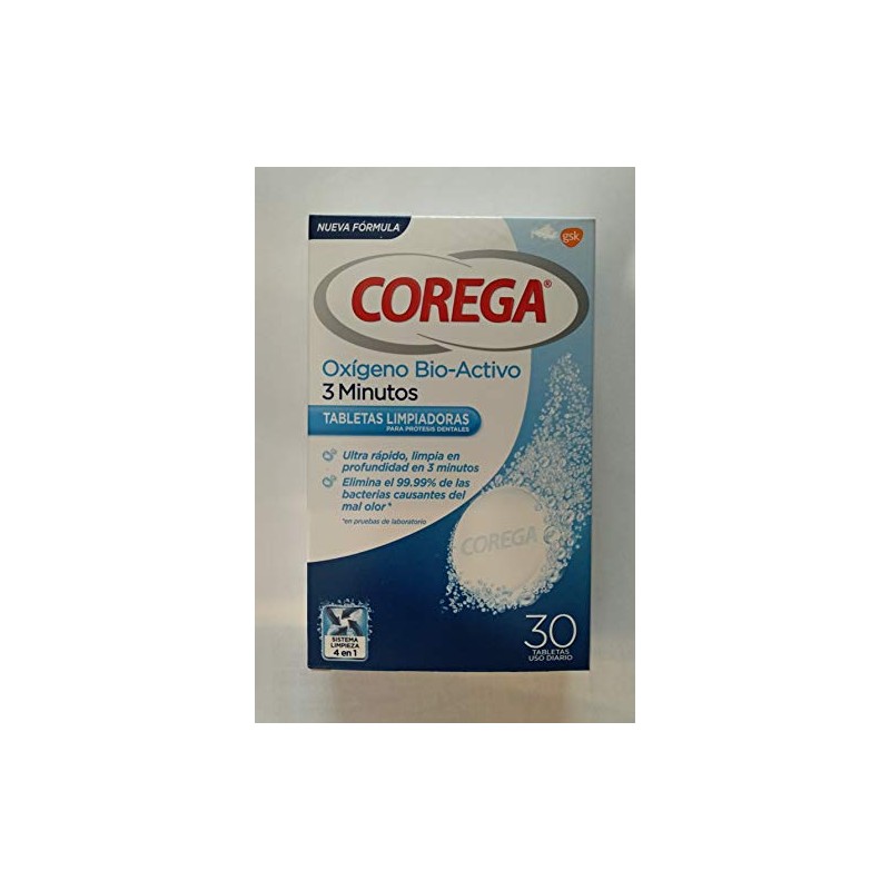 Corega Ossigeno bioattivo 30 compresse