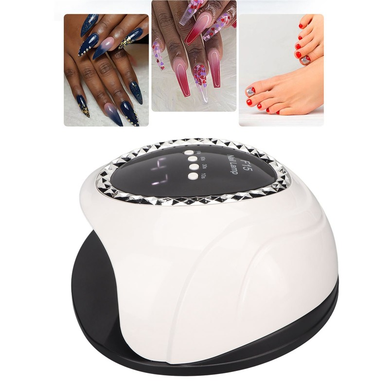 UV LED Nail Lamp 4 Timers Fast Curing Smart Sensor