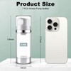Decorniqu 7 Pack Airless Pump Bottles 3.4oz/100ml Travel Pump Bottles