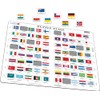 Larsen L2 Flag Jigsaw Puzzle 80 Piece Frame Puzzle.