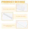 Modixun 4 Pack Heavy Duty Sheet Protectors 8.5 x 11
