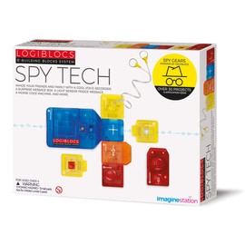 4M 406805 Logiblocs Spy Tech (Medium), White