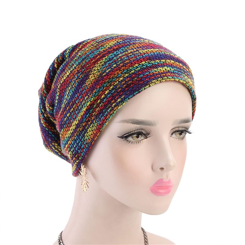YEHUDAF LEE Winter Hat with Satin Bonnet, Warm Hat with