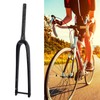 Road Bike Fork Carbon Fiber Hard Tapered Tube Lightweight Road
