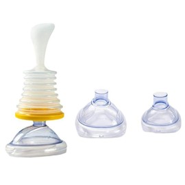 Home Kit Dispositivo Portátil de Succión para Rescate por Asfixia, Botiquín de Primeros Auxilios Completo con Mascarillas para Adultos y Niños