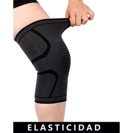 Rodilleras Deportivas Rodilleras de Soporte Adecuado para Voleibol Baloncesto GYM Correr Rodilleras de Compresion Para Basketball Voleibol(Negro,M)