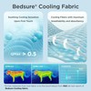 Bedsure Premium Cooling Dog Blankets for Bed - Q-MAX>0.5, Breathable