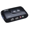 Tripp Lite B004-VUA2-K-R 2 Port USB KVM Switch w Audio