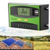 PWM Smart Dual USB Solar Panel Charge Controller Regulator LCD