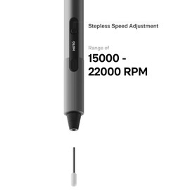 HOTO SNAPBLOQ R-A04 Electric Mini Rotary Tool Kit, 38-in-1 Engraving Pen Multi Tool with Dual Power Modes, Mini Carving Tools for Sanding, Polishing, Drilling, Etching, Engraving, DIY Crafts