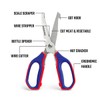 Workpro Workpro 6914280015385 Kitchen Scissors Stainless Steel 25 cm