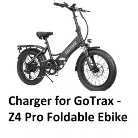 coming data fast 3A AC Adapter battery Charger For  GoTrax - Z4 Pro Foldable Ebike