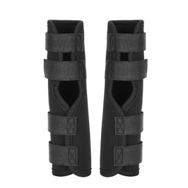 1 Pair Dog Front Leg Wrist Guard, Leg Brace Kneepad Carpal Support oint Brace Elbow Protector Warp for Pet Dog, Pet Leg Guard Protector Arthritis Injury Rehabilitation Care (L)