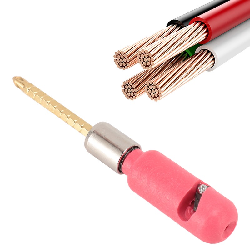 Wire Stripping Twisting Tool Professional Electric 2.5mm² Stripper Set Portable