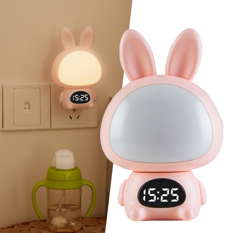 Cartoon Cute LED Night Light Remote Control Plug in Wall
