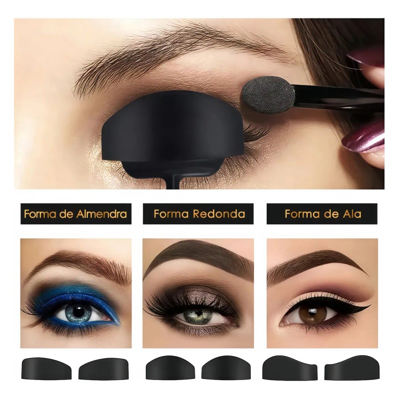 Nuevo Kit De Sombra De Ojos Portátil Crease Line Kit