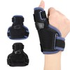 Thumb Wrist Brace Moderate Stabilizing Support Aluminum Bar Wrap Finger