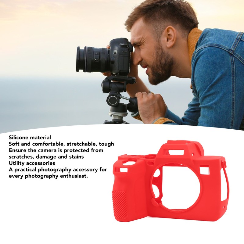 Silicone Camera Protective Case Scratch Resistant Soft Silicone Camera Housing