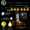 suddus String Lights for Bedroom, 66ft 200 Led Connectable Globe