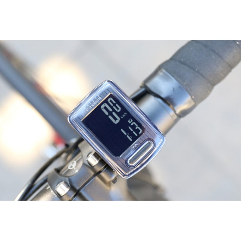 Cateye Velo Wireless Stealth Edition Cycle Computer, Black