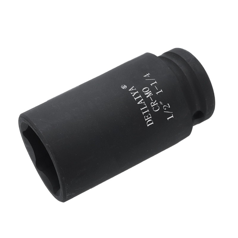 sourcing map 1-1/4 Inch SAE Deep Impact Socket 1/2 Inch