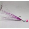 YOUNGBUCKLURES Pink N White 3/16 Oz WOBBLE HAIR JIG