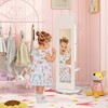 Unbranded Full Length Mirror Kids Jewelry Cabinet Freestanding Toddler Armoire