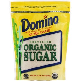 Domino Pure Cane, Organic Sugar, 24 oz (Pack of 2)