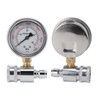 Pressure Washer Gauge 6000psi High Pressure 3/8in Quick Connect Parts