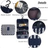 L&FY Hanging Travel Toiletry Bag Women's Cosmetic Organizer Makeup Pouch