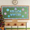 Winter Boho Rainbow Cut-Outs Hello Winter Classroom Bulletin Board with