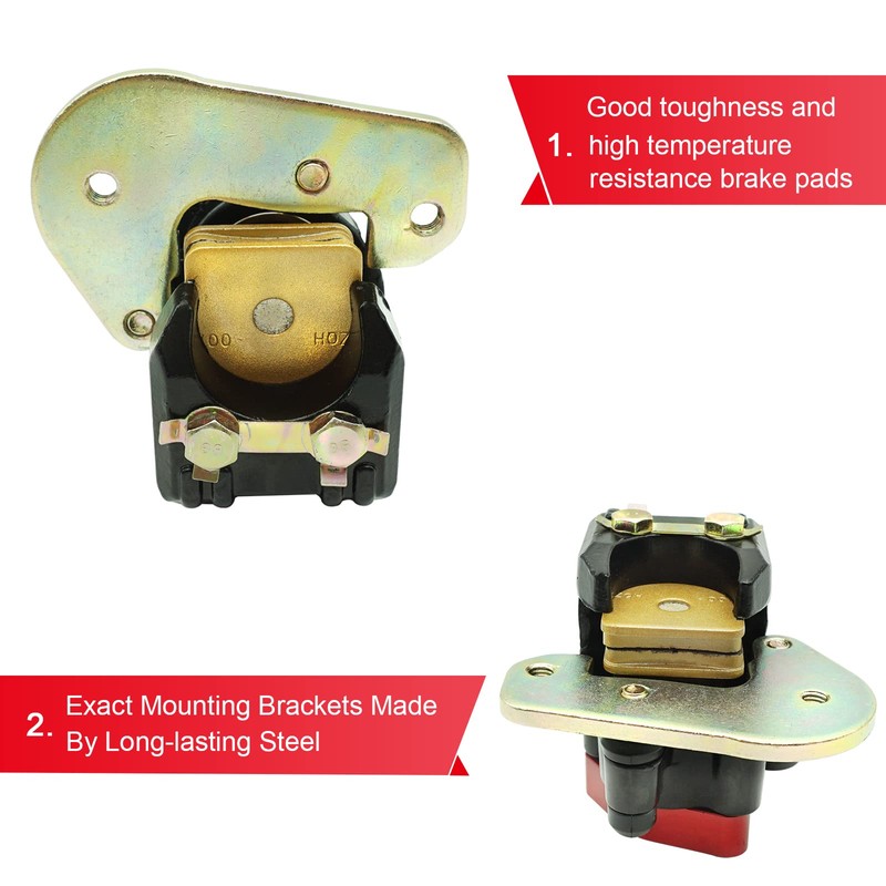 Rear Brake Caliper With Parking Brake Off Block for Honda